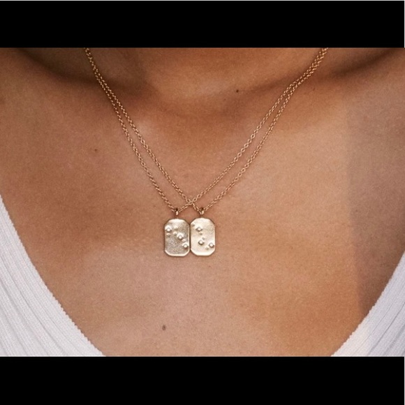 Bryan Anthonys Big Dipper & Little Dipper Necklace Set- Gold - Picture 3 of 4